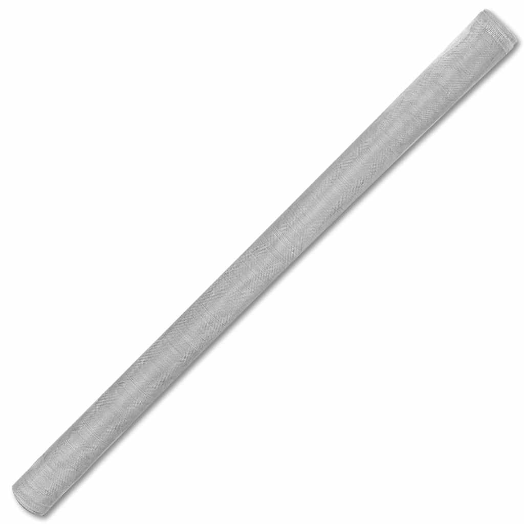 Aluminum Wire Mesh 39.4"x196.9" Silver Roll B24841