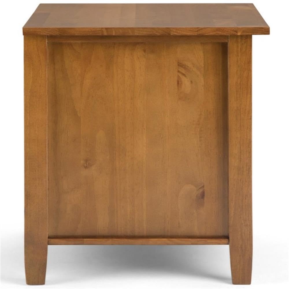 2-Piece Wood 24" Bedside Nightstand Table Set J50484