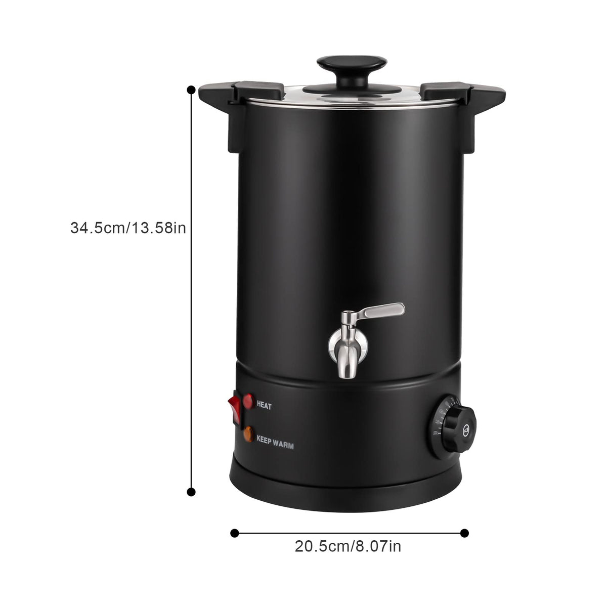 8L Electric Stainless Steel Coffee Urn I665206
