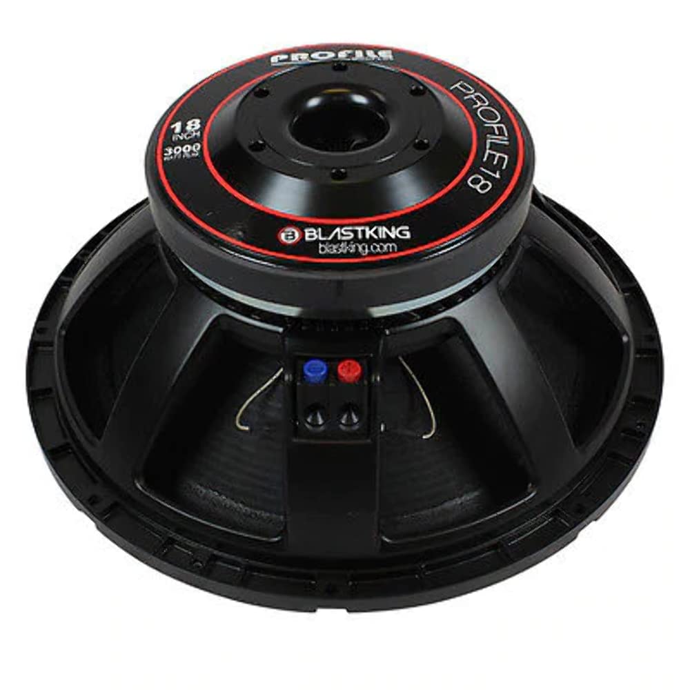 18" 3000W High Output Woofer 4.5" Voice Coil 8 Ω 97.4 dB I625