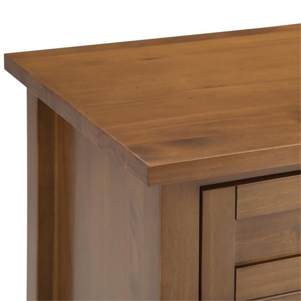 2-Piece Wood 24" Bedside Nightstand Table Set J50484