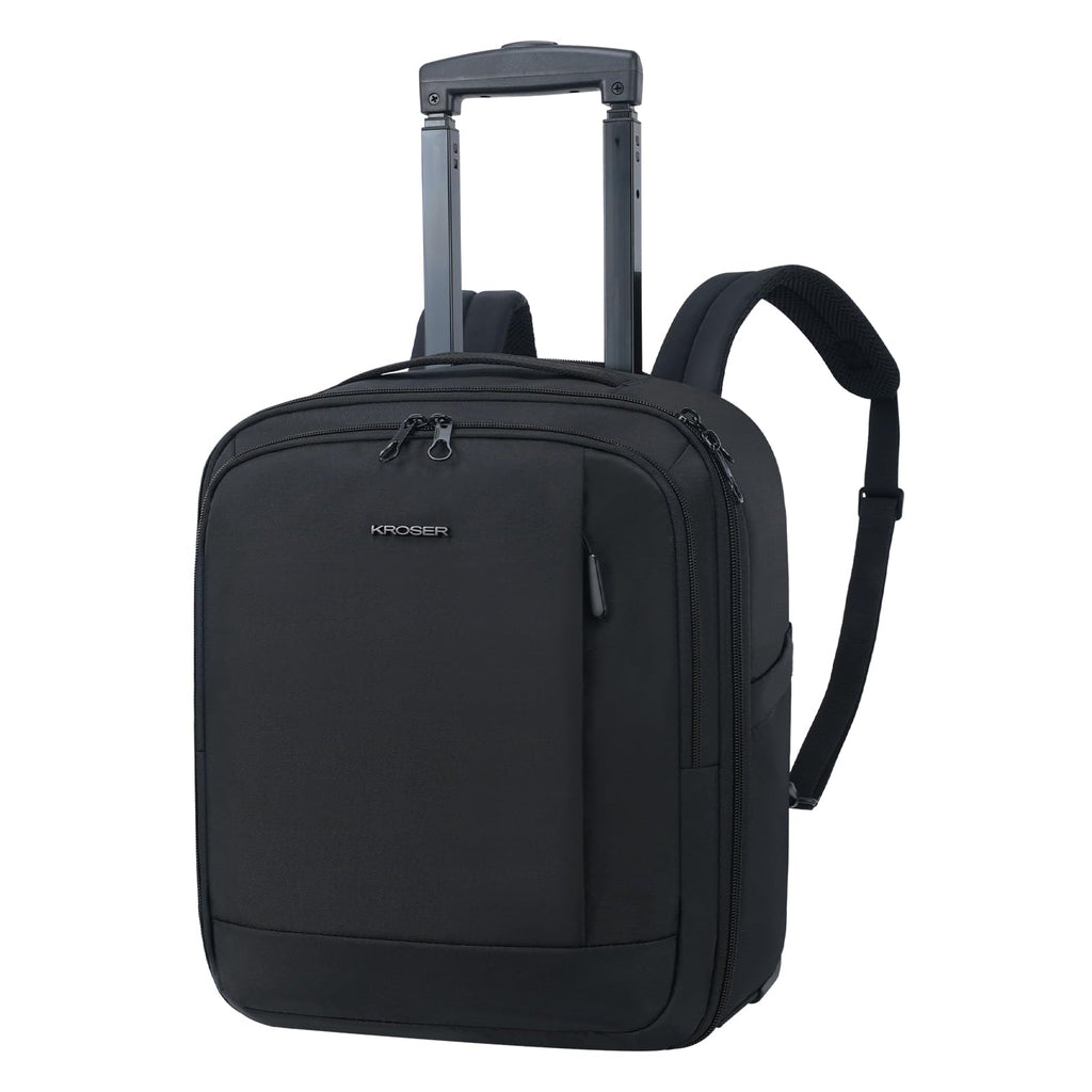 16-inch Underseat Carry On Suitcase Black Z409
