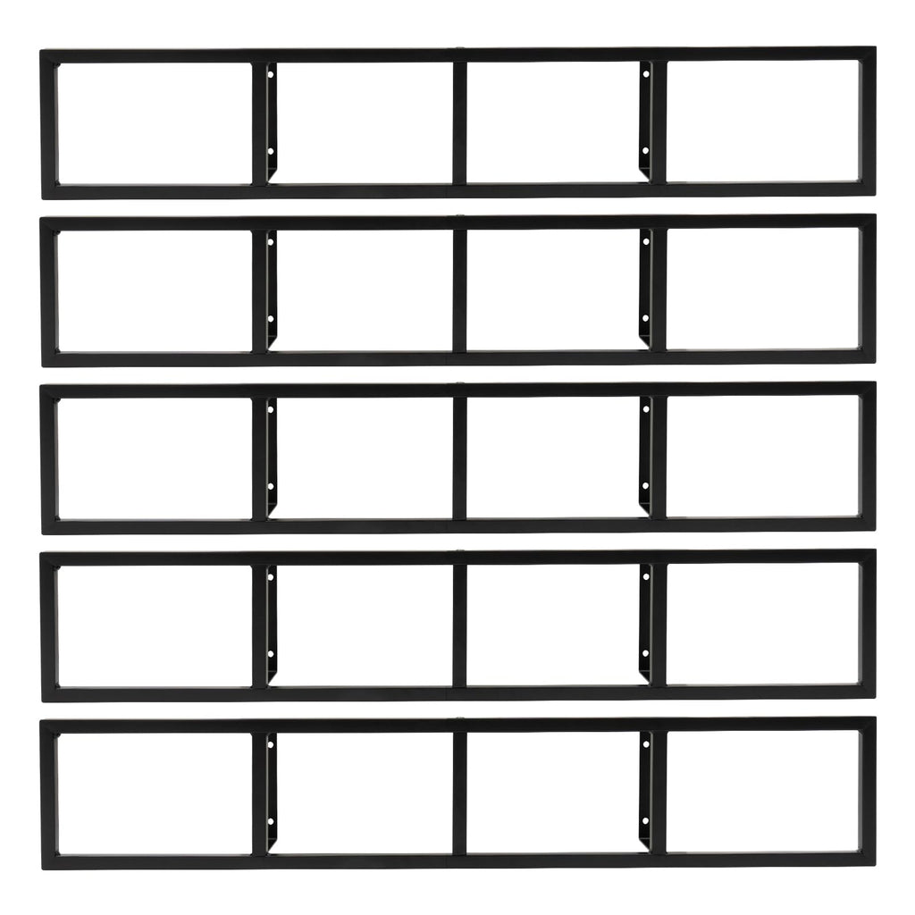 34 Inch Wall Mount Media Storage Rack Z330101