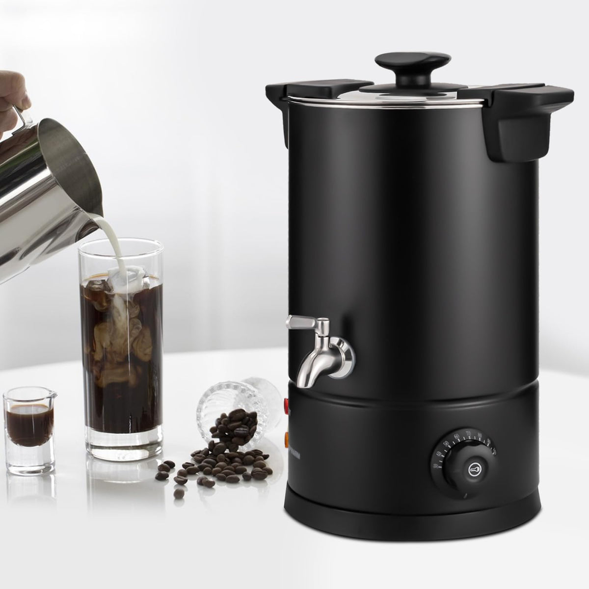 8L Electric Stainless Steel Coffee Urn I665206