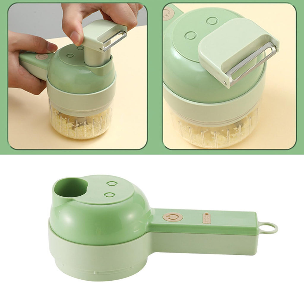 4 In 1 Cordless Electric Vegetable Cutter W60029