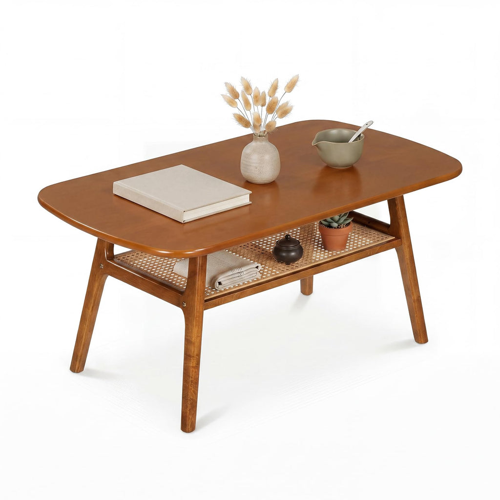 Rattan Wood Coffee Table H78303