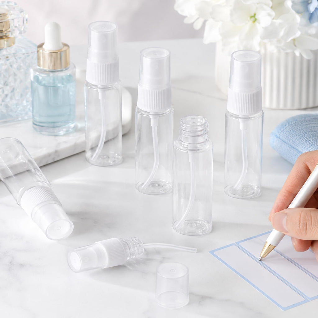 8 Pcs 0.5 Oz Fine Mist Travel Spray Bottles S738