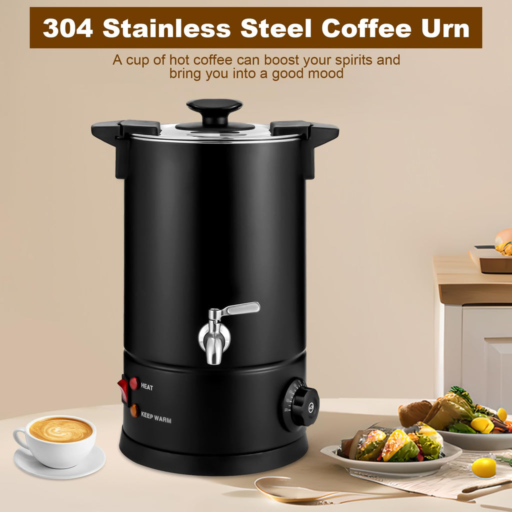 8L Electric Stainless Steel Coffee Urn I665206