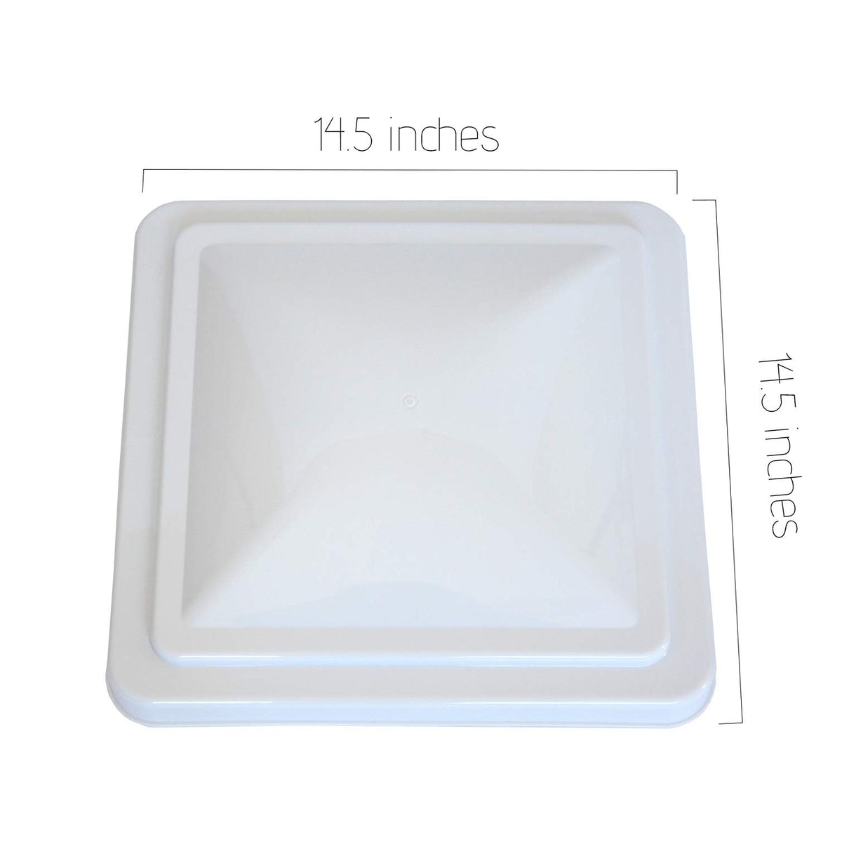 14" x 14" Impact-Resistant Roof Air Vent Cover K1852