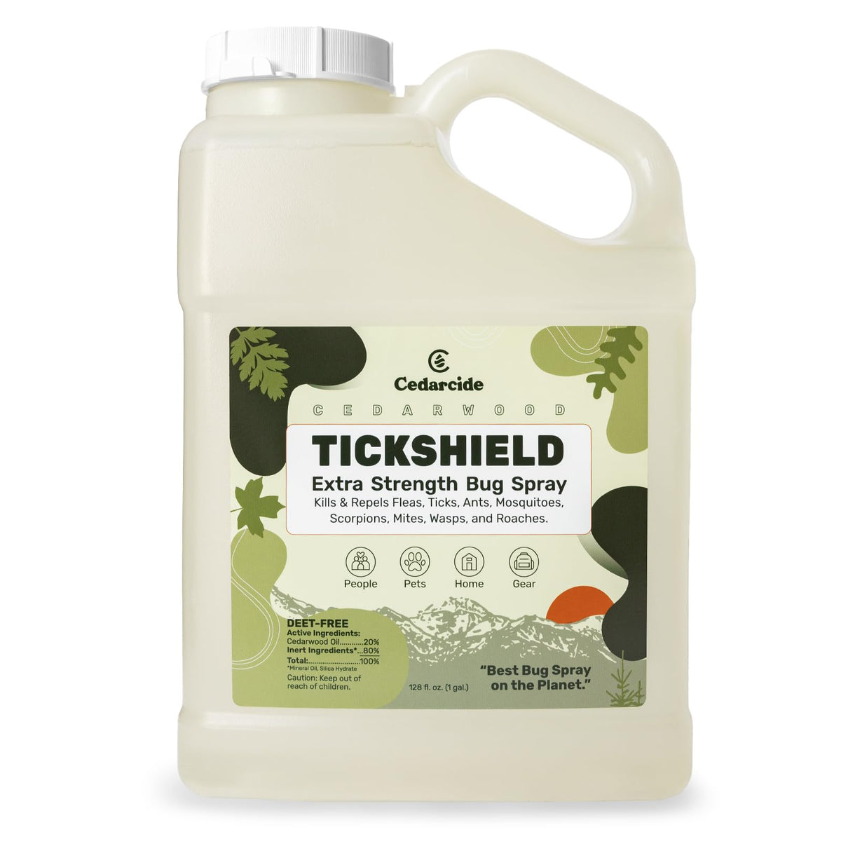 Cedar Oil Tick & Mosquito Repellent Spray N803