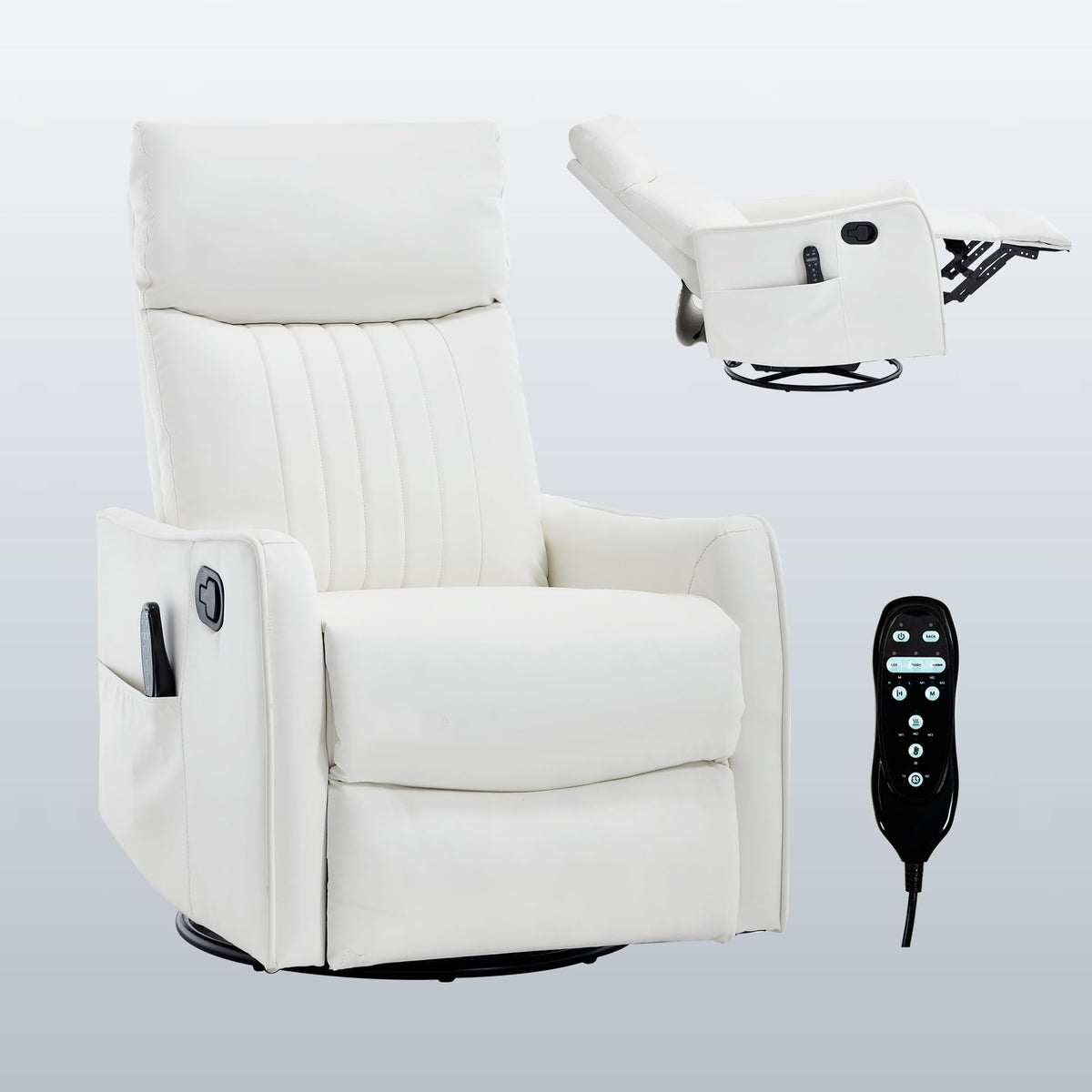 High Back Massage Recliner with Heat P452