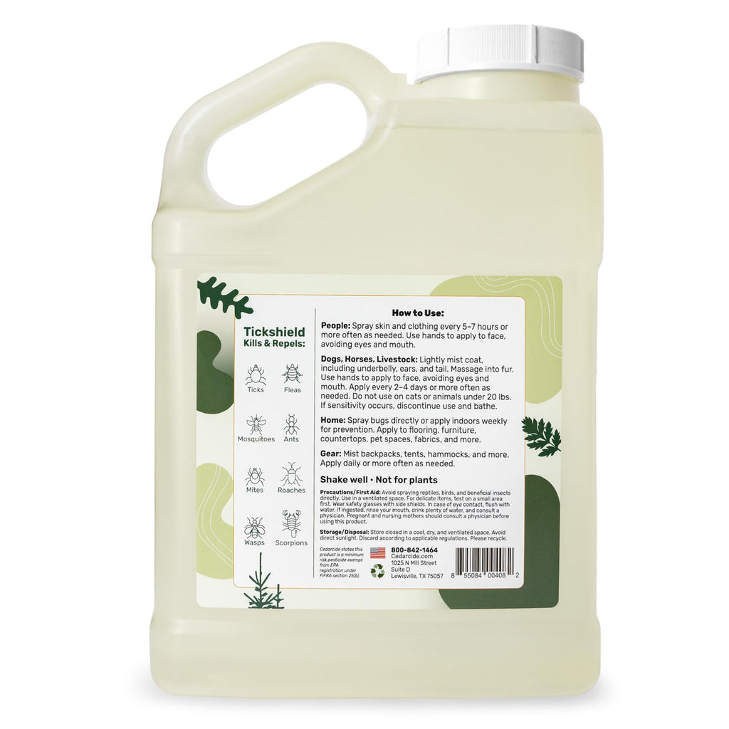 Cedar Oil Tick & Mosquito Repellent Spray N803
