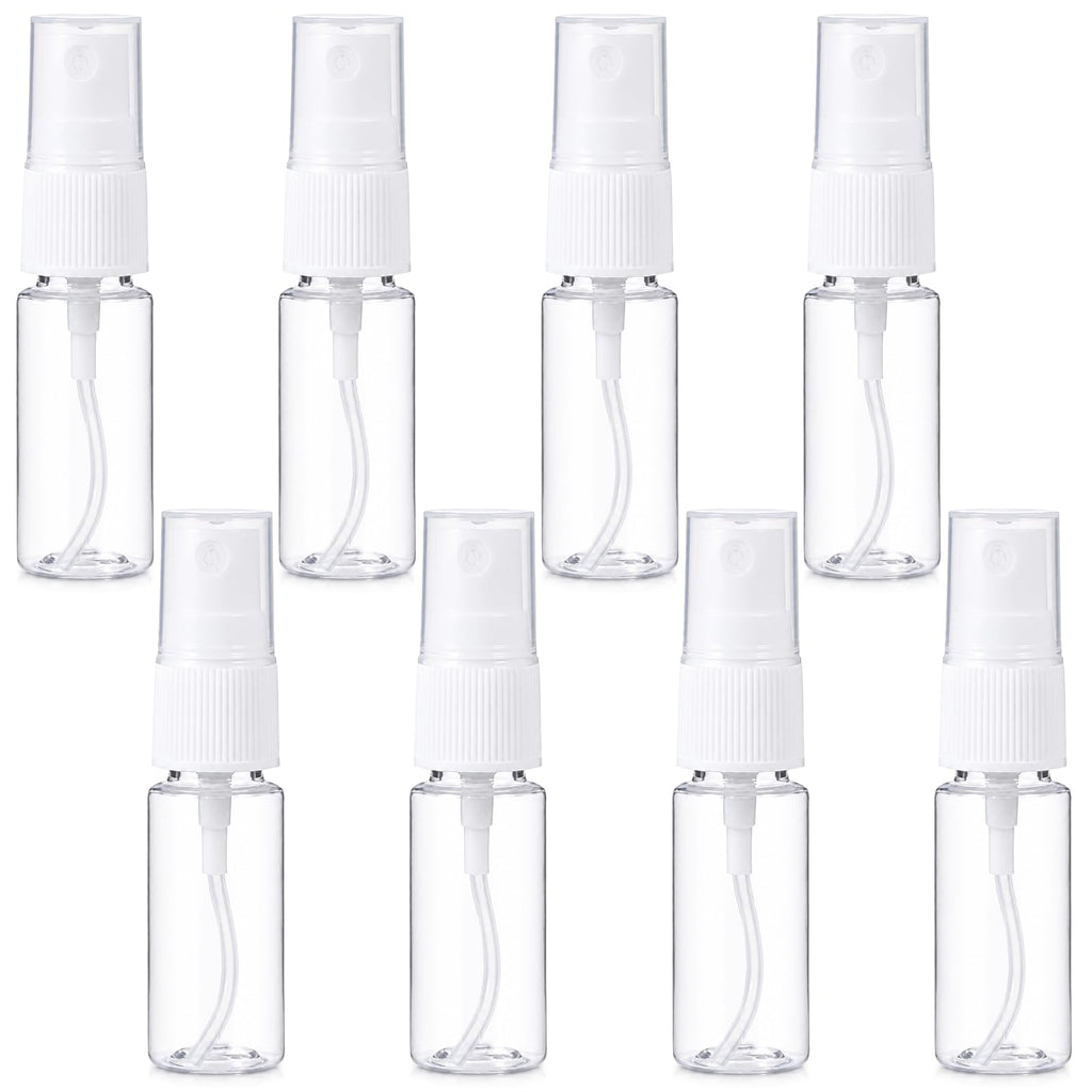 8 Pcs 0.5 Oz Fine Mist Travel Spray Bottles S738