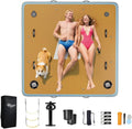 7×7' Inflatable Floating Dock with Ladder G100