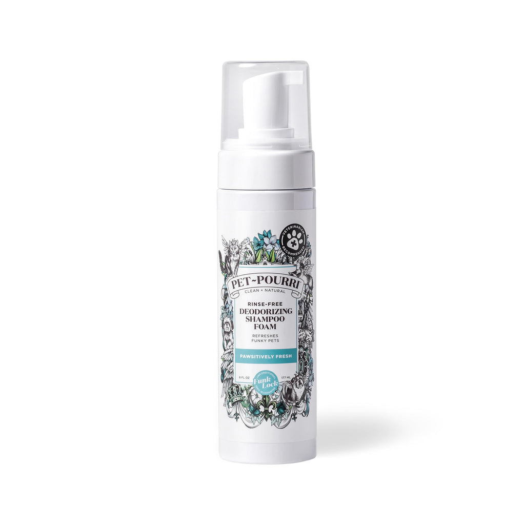 Rinse-Free Deodorizing Dry Shampoo for Dogs & Cats, 6 Fl Oz X52427