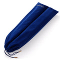 Blue Velvet Drawstring Storage Bag with 2 Compartments D526695