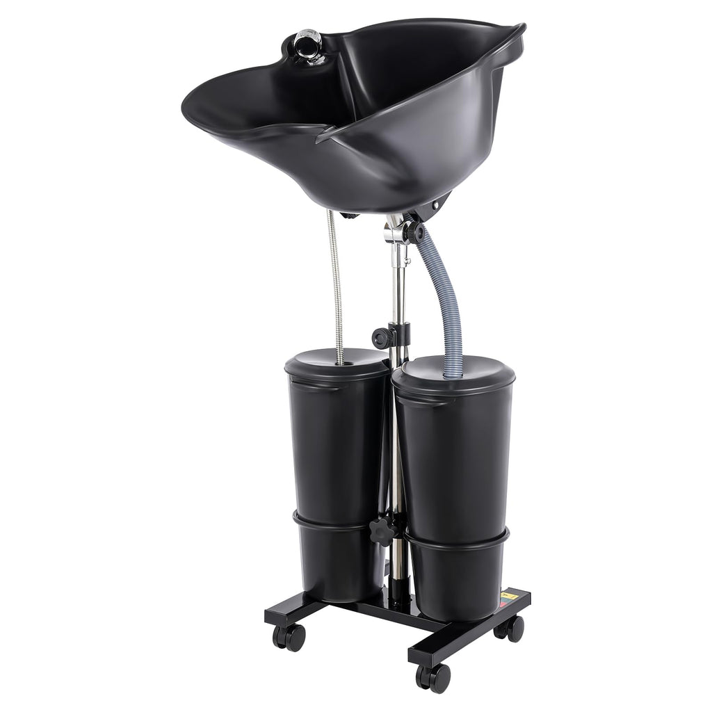 Portable Shampoo Bowl with Water Tank and Electric Pump D54951