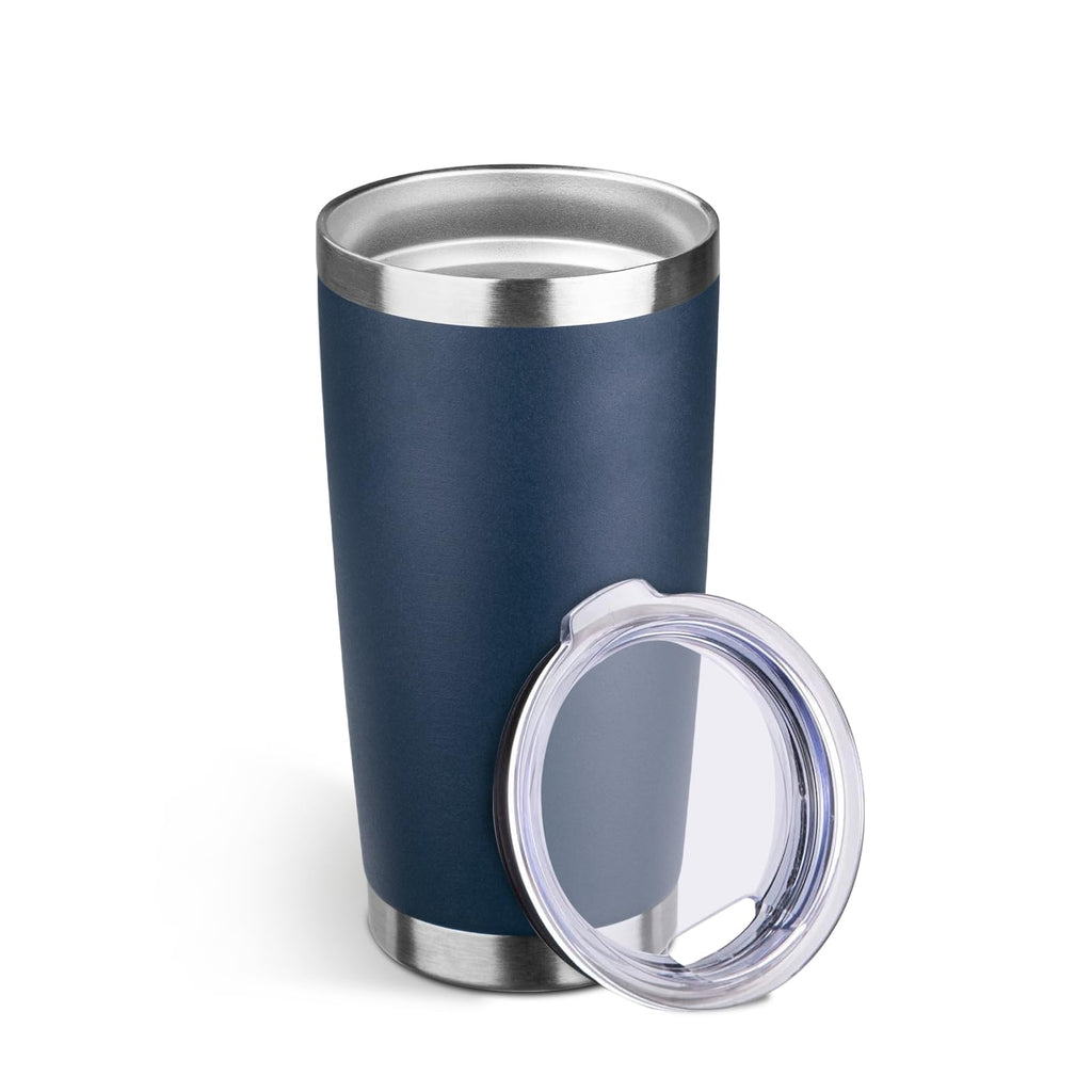 20oz Stainless Steel Travel Coffee Tumbler Navy Blue G213851