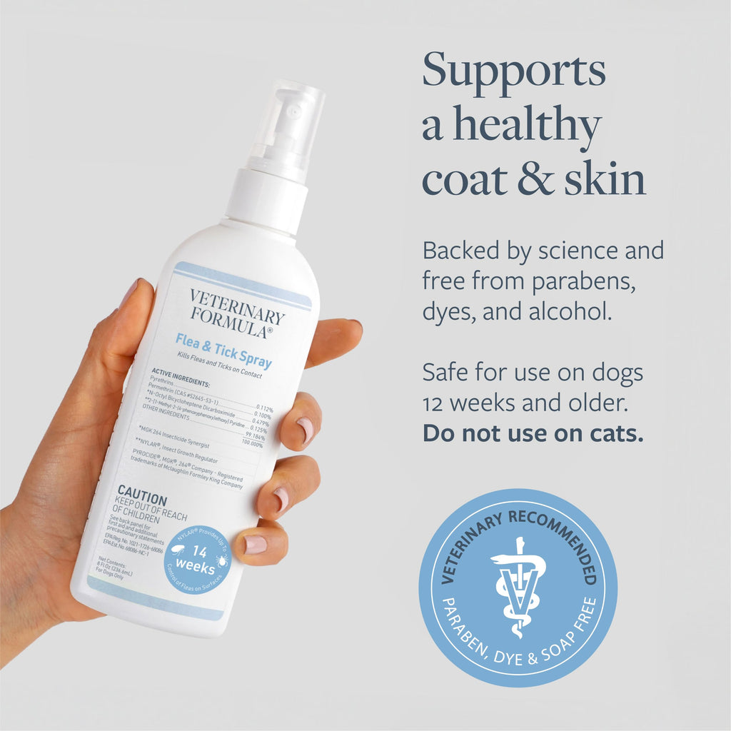 Flea & Tick Spray for Dogs 8 oz S892885