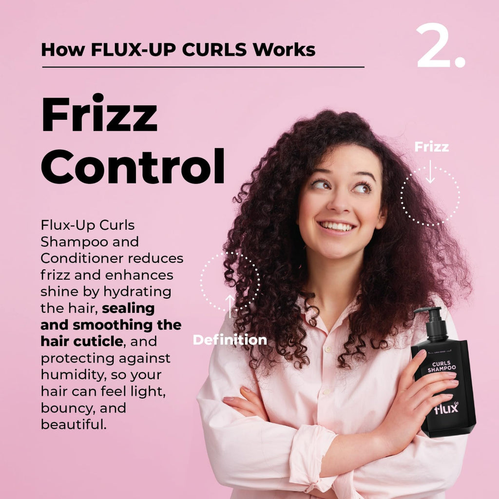 Curly Hair Shampoo & Conditioner Set Sulfate-Free 8 fl oz D833667