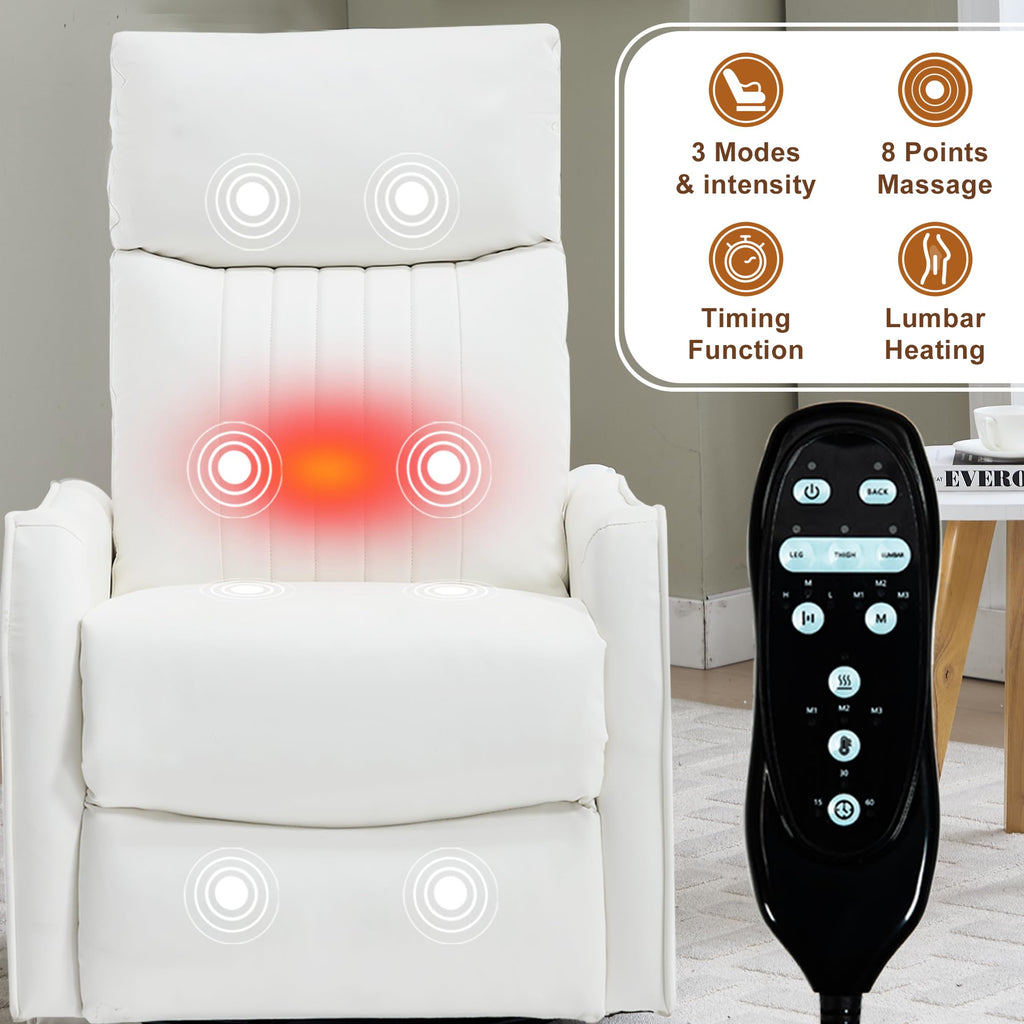High Back Massage Recliner with Heat P452