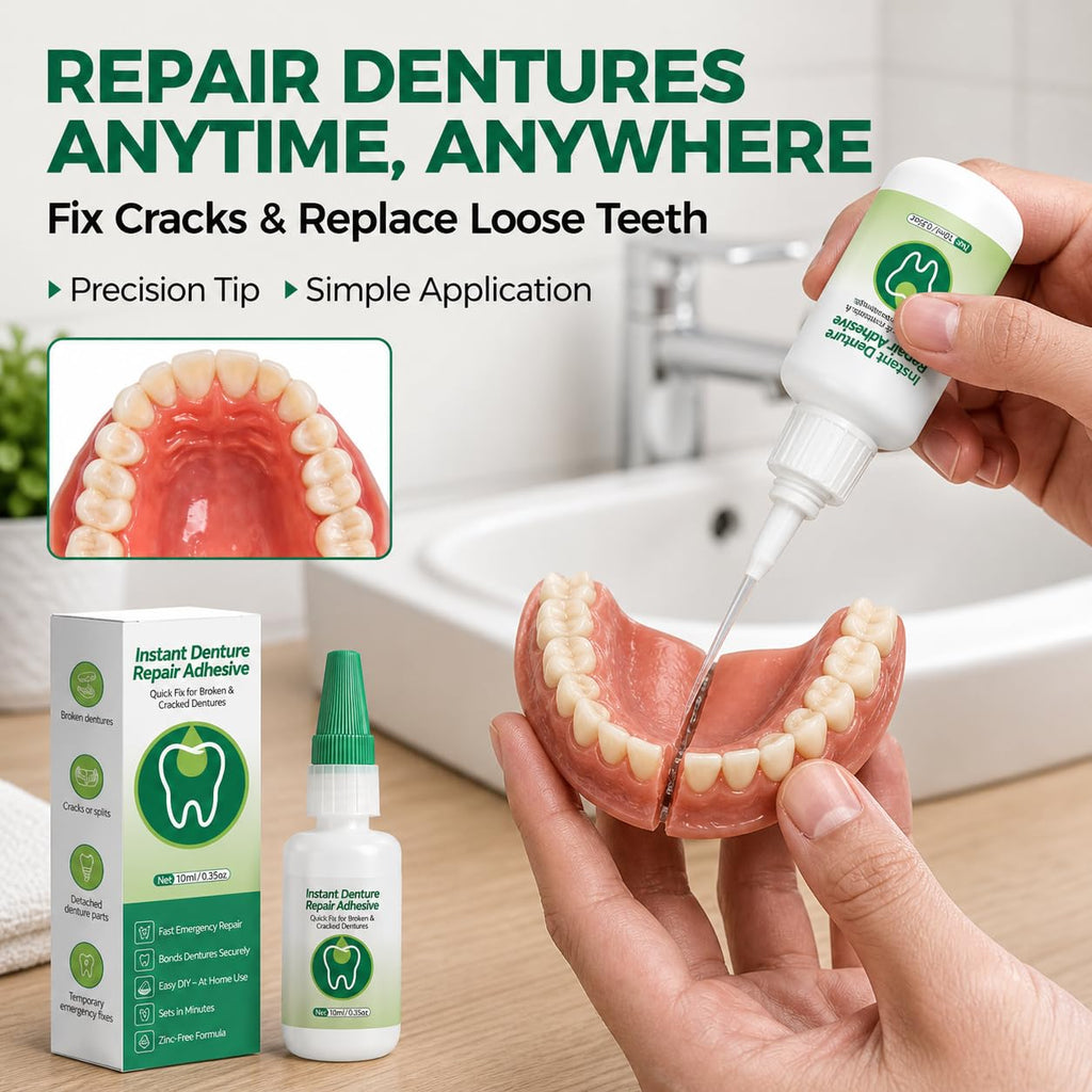Denture Repair Adhesive Kit 10ML T6616