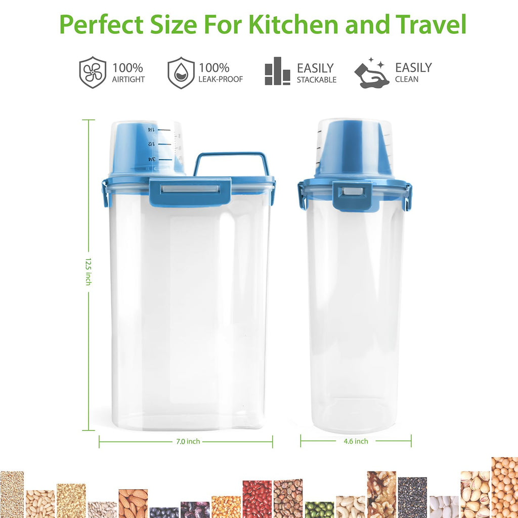 Airtight Rice Storage Container with Measuring Cup I3283