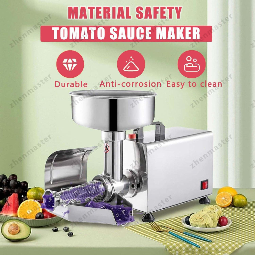 450W Stainless Steel Electric Tomato Strainer and Sauce Maker L802