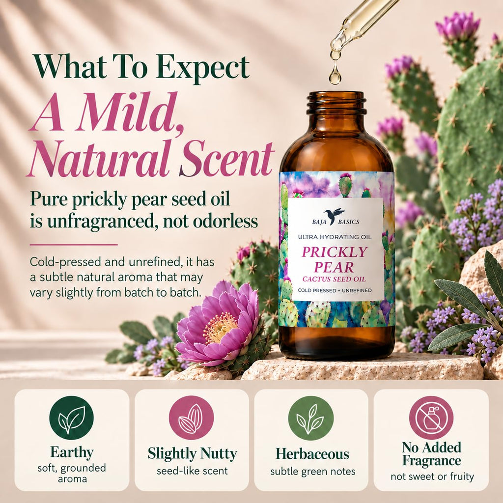 Organic Cold-Pressed Prickly Pear Seed Oil 1 oz F91815