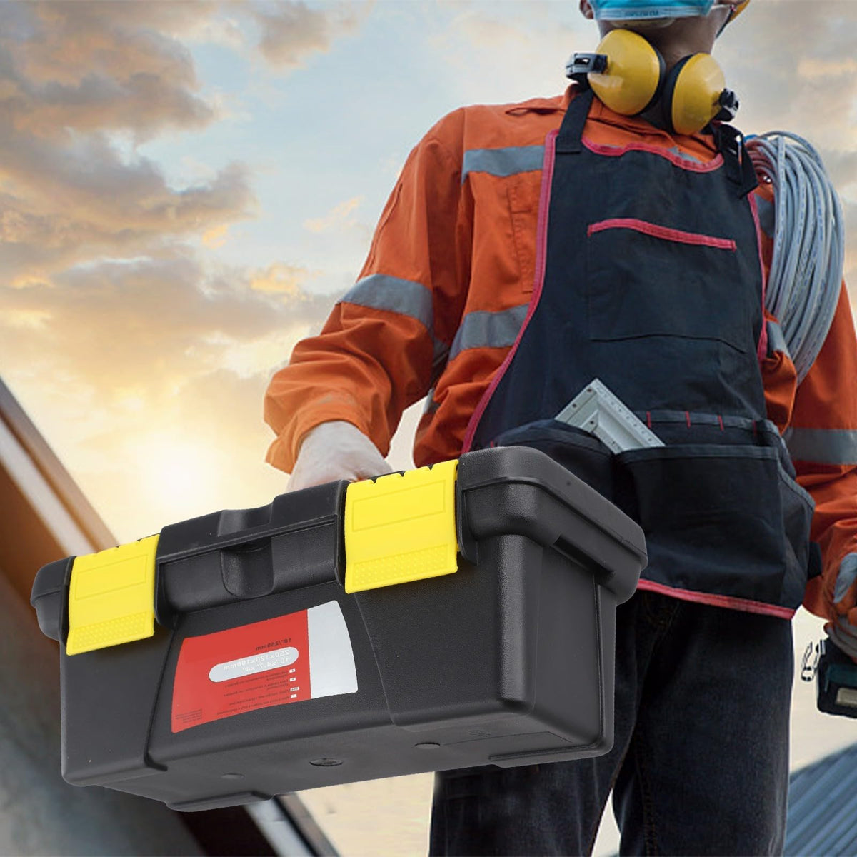 10-Inch 2-Layer Toolbox J6830