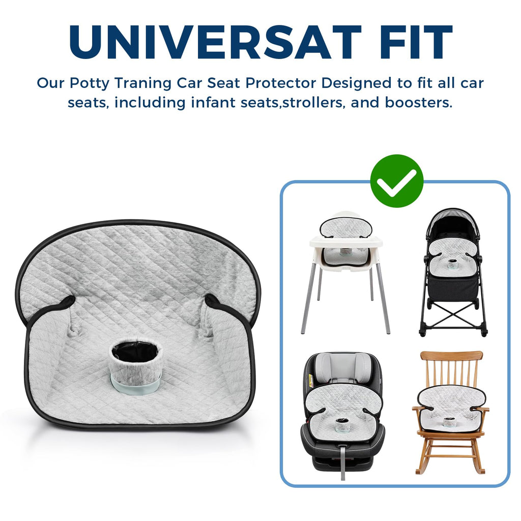 2 Pack Waterproof Non-Slip Car Seat Protector R4551