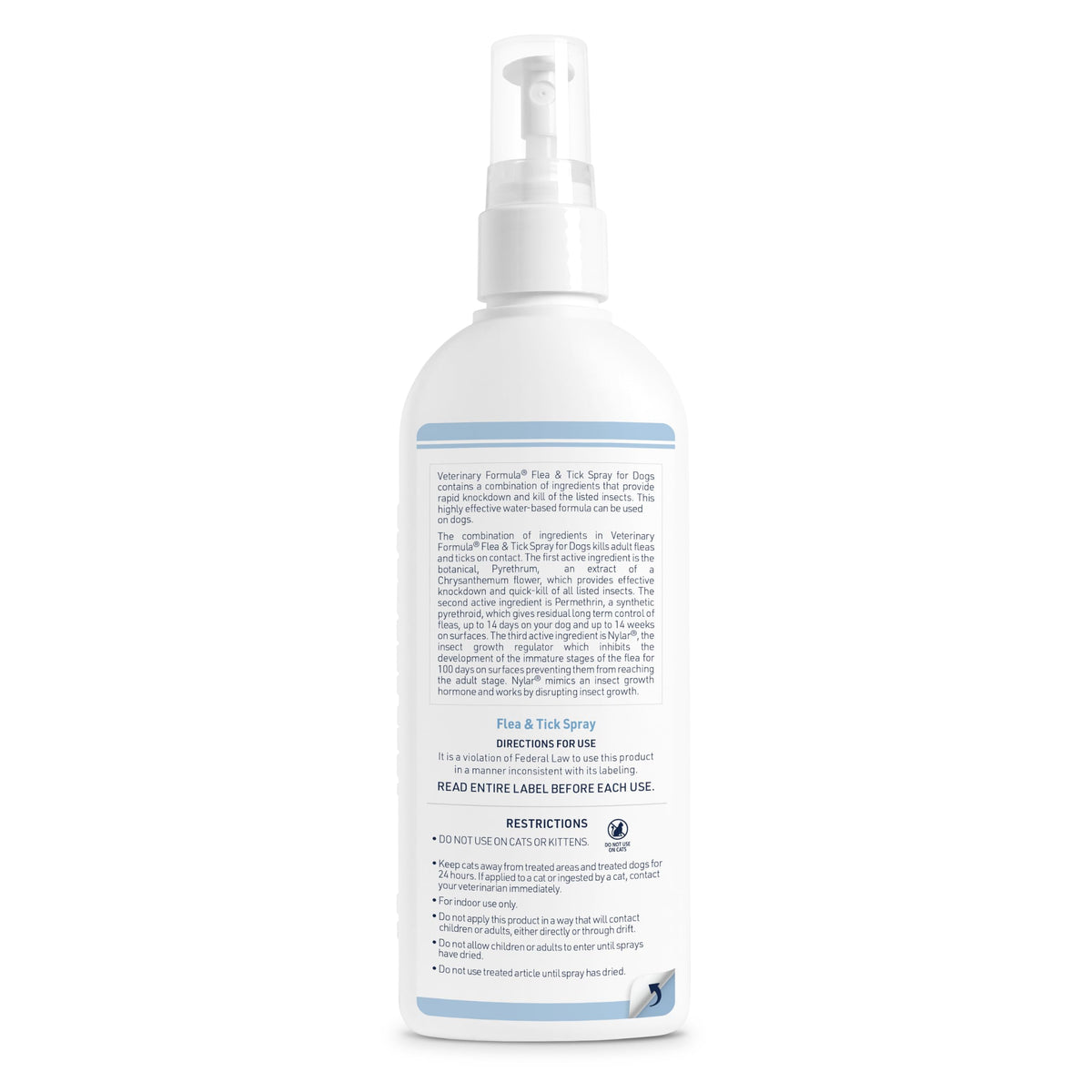 Flea & Tick Spray for Dogs 8 oz S892885