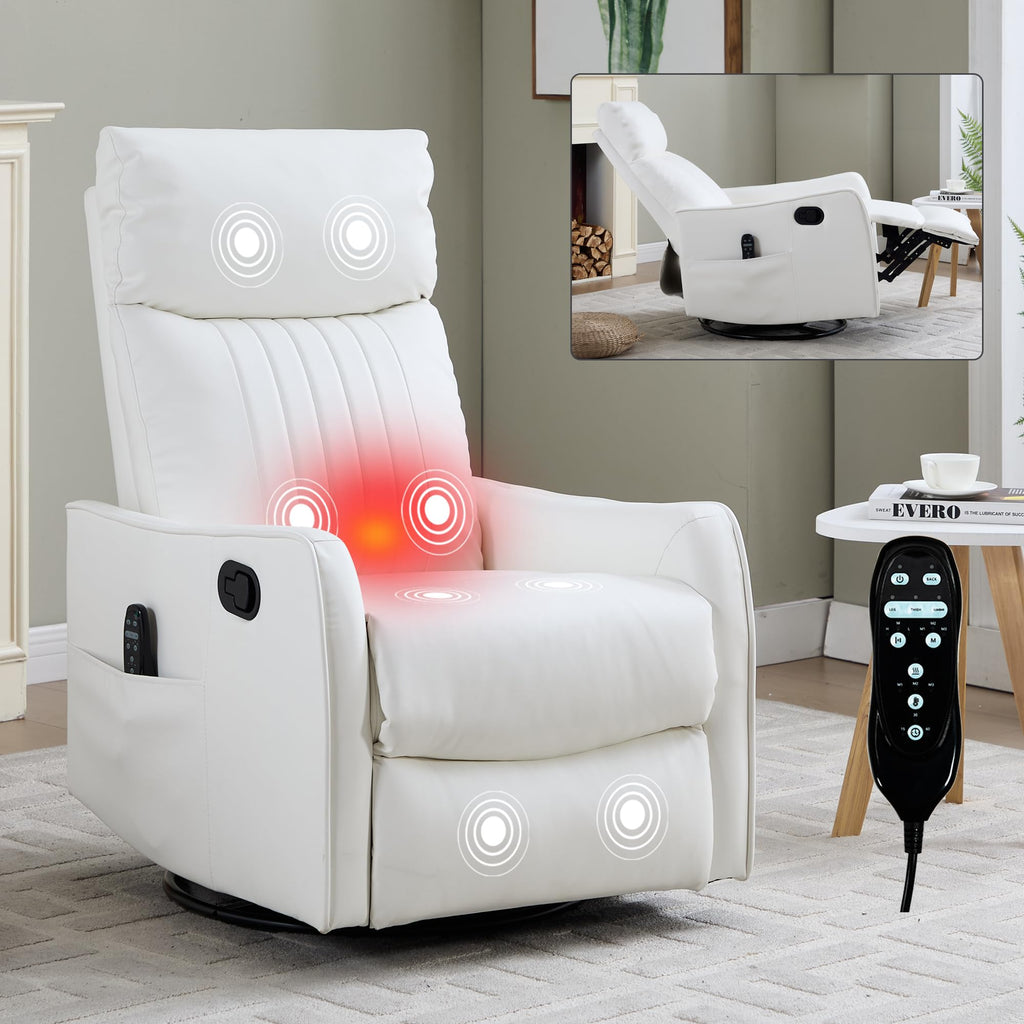 High Back Massage Recliner with Heat P452