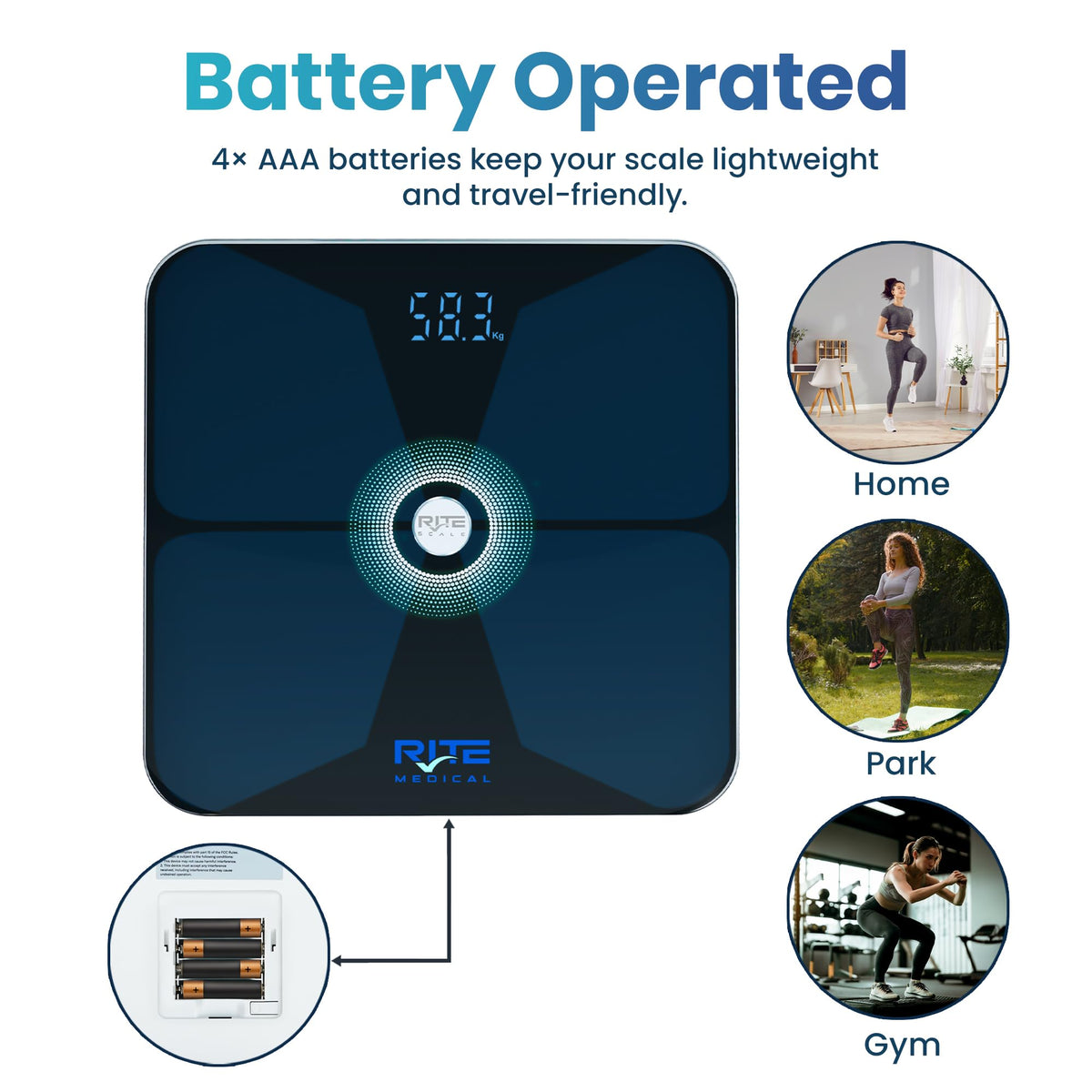 Digital Body Weight Scale with Mobile App Q3783