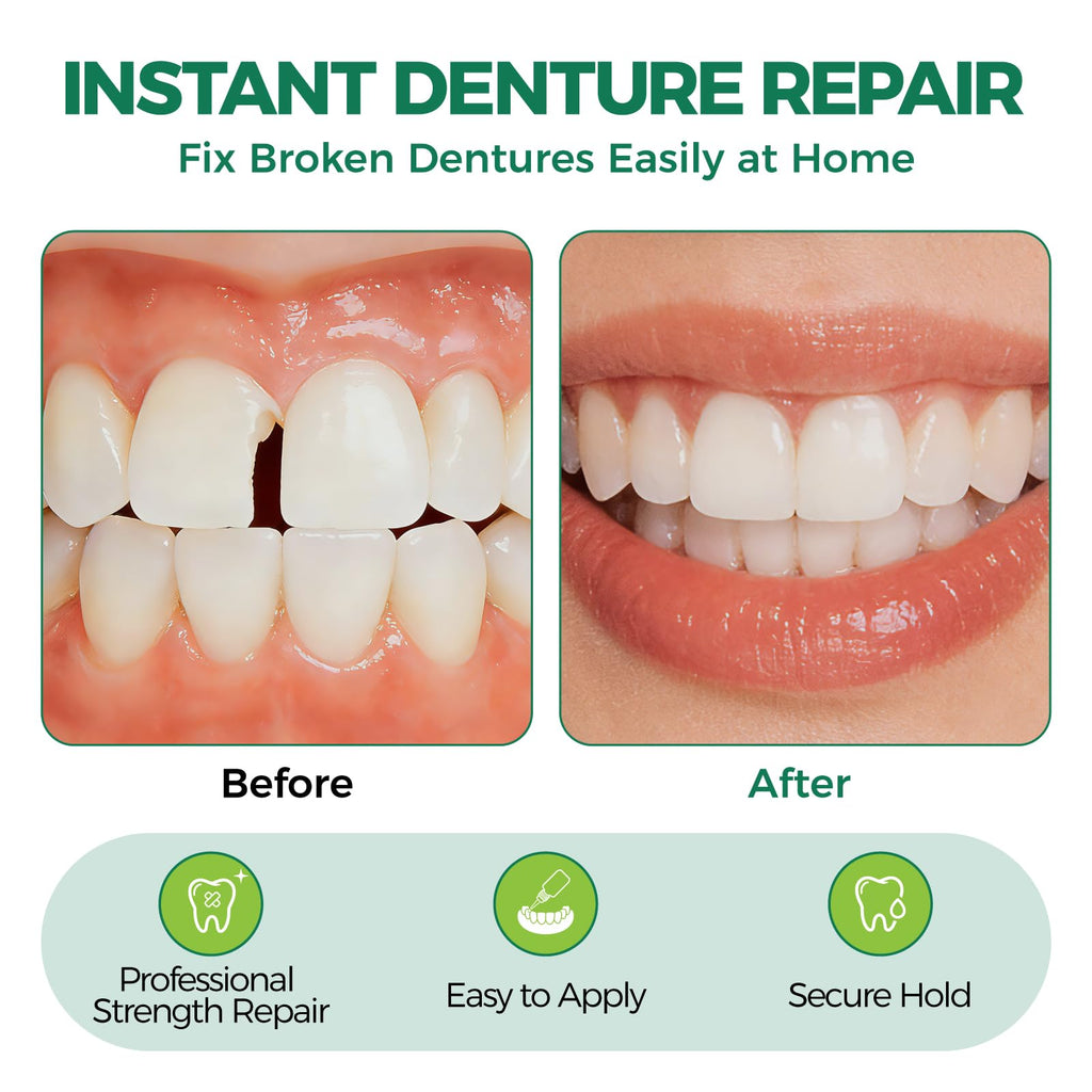 Denture Repair Adhesive Kit 10ML T6616