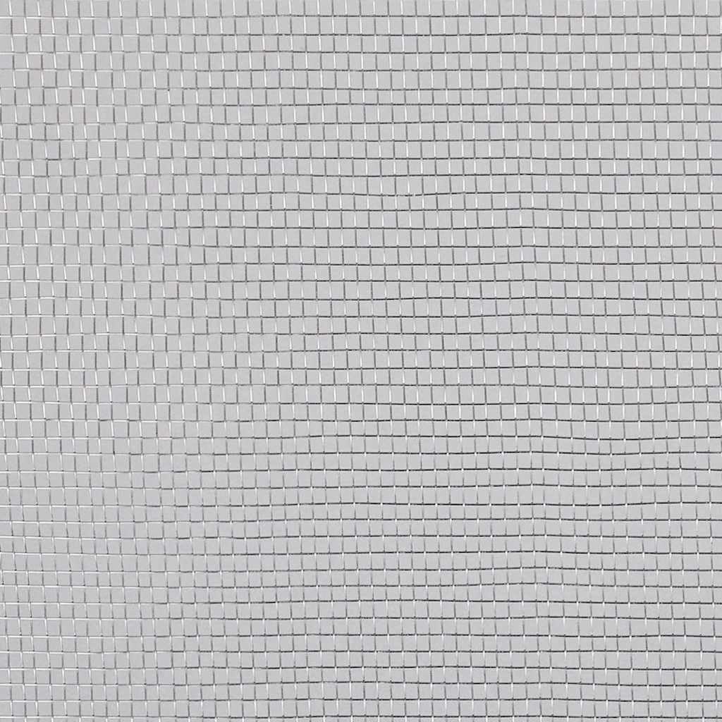 Aluminum Wire Mesh 39.4"x196.9" Silver Roll B24841
