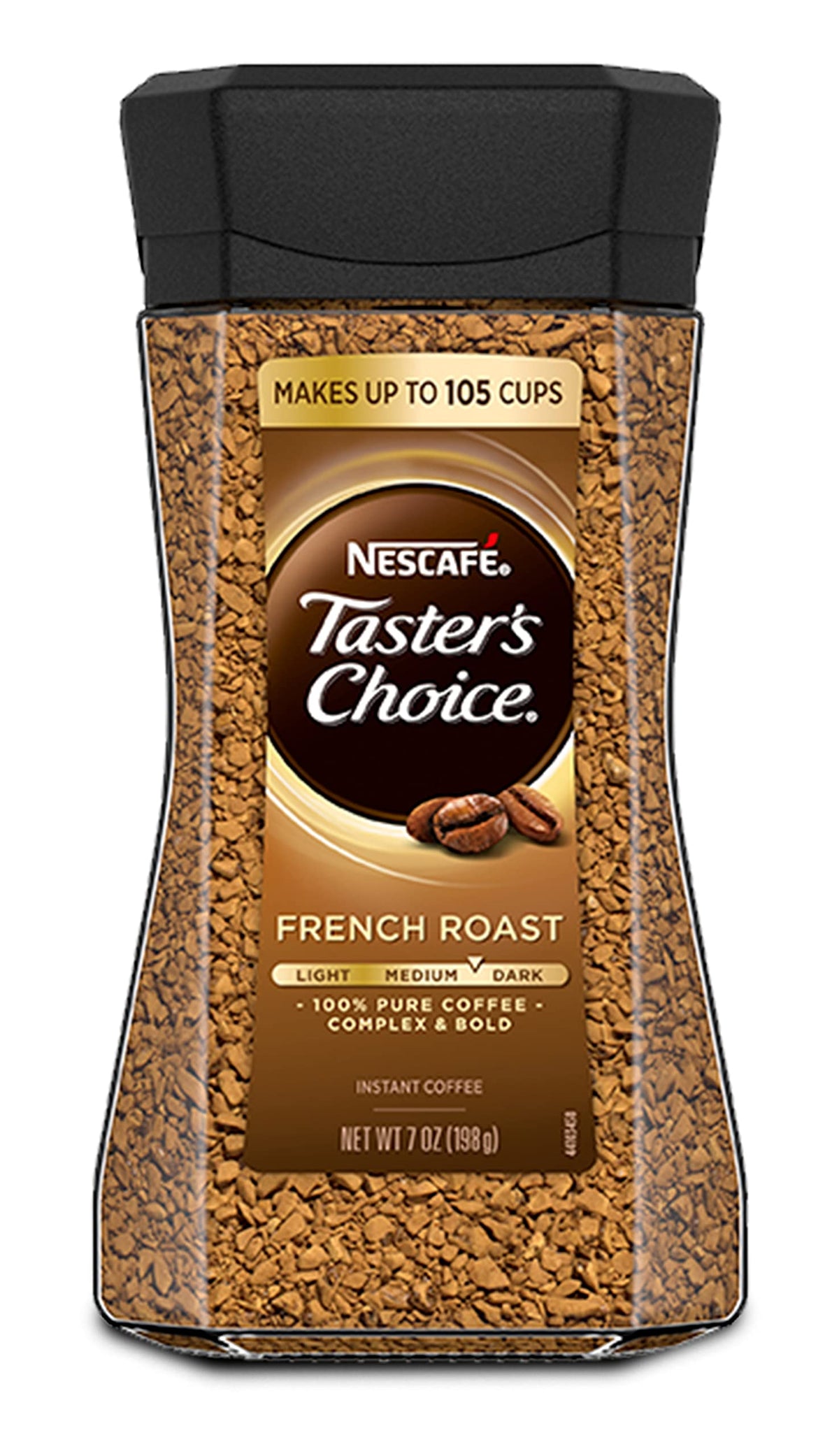 French Roast Instant Coffee 2 Bottles x 7 Oz Q211575