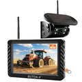 Magnetic Solar Wireless Backup Camera with 5" HD Monitor R1235
