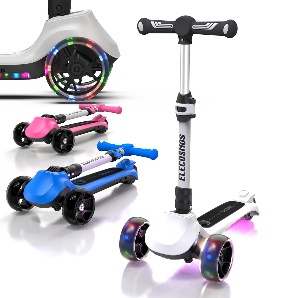 Kids Electric Scooter with LED Wheels I117