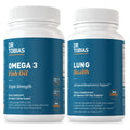 Omega 3 Fish Oil & Lung Health Supplements, 60 Capsules W401623