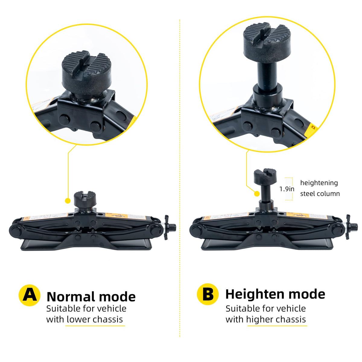 1.8 Ton Scissor Jack Kit O513