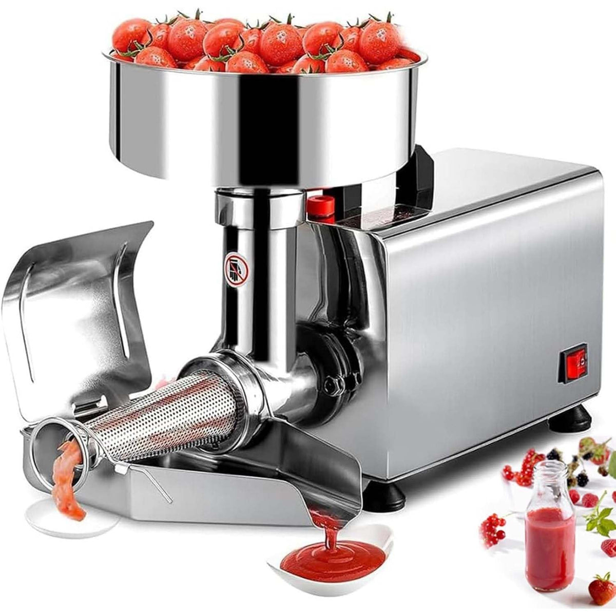 450W Stainless Steel Electric Tomato Strainer and Sauce Maker L802
