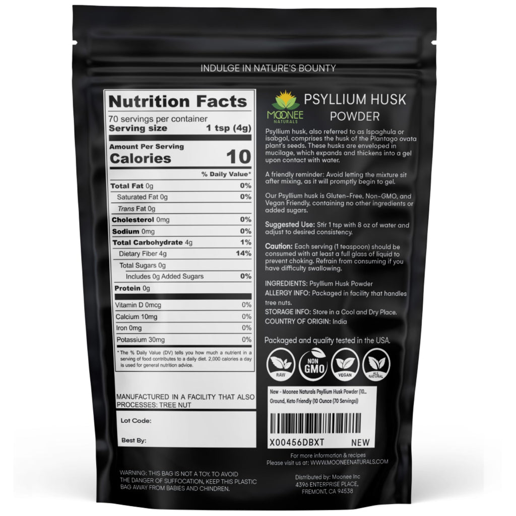 Psyllium Husk Powder 10 OZ W2500