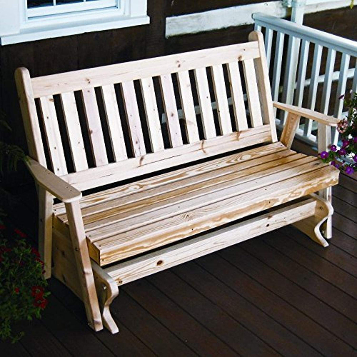 Yellow Pine Glider Bench K6685