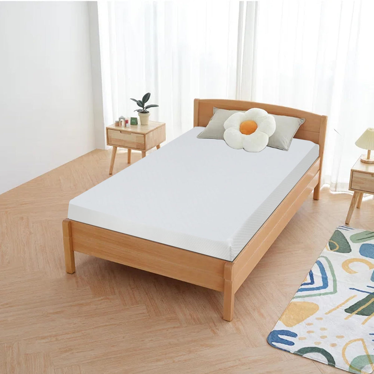 5 Inch Medium Firm Gel Memory Foam Twin Mattress C707