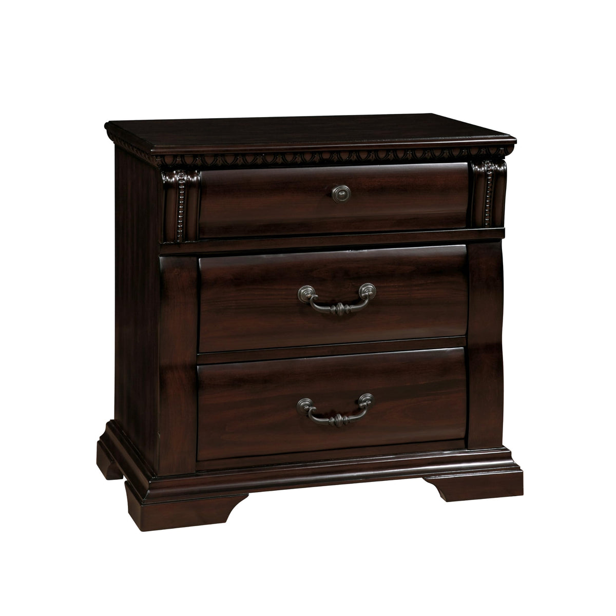 3-Drawer Nightstand U580