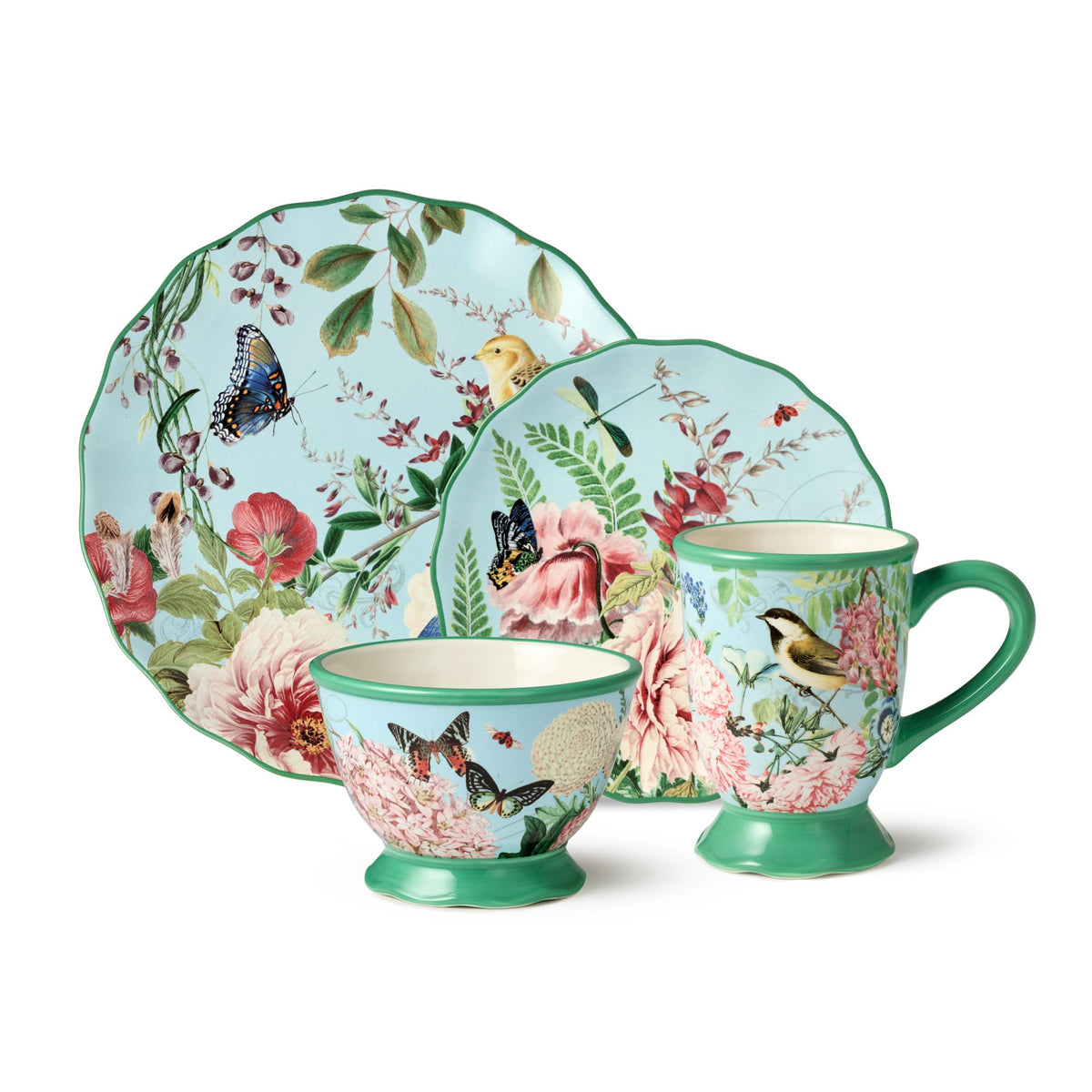 16-Piece Dinnerware Set Service for 4 A12207