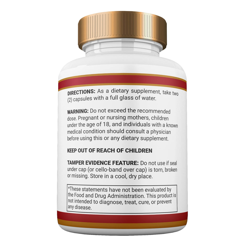 All Natural Maximum Strength Capsules, 2 Month Supply (2 Pack) W9096