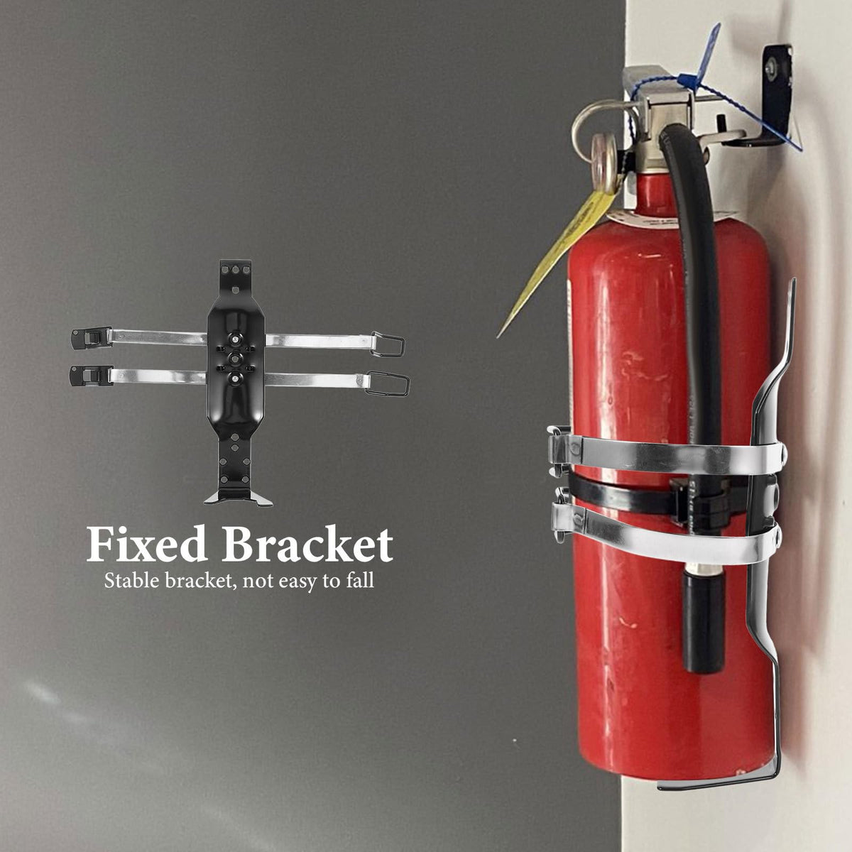 Wall Fire Extinguisher Holder Metal Hanger 2.5LBS N126799