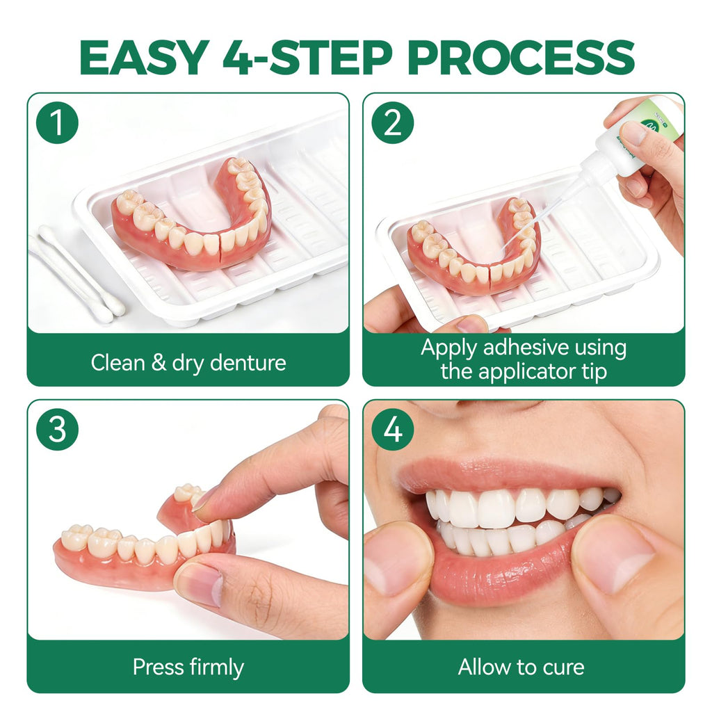 Denture Repair Adhesive Kit 10ML T6616